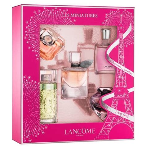 lancome perfume miniatures set